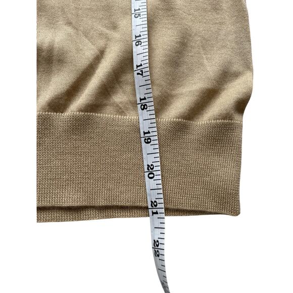 Ralph Lauren Purple Label Cashmere and Silk Sleeveless Turtleneck Sweater Size S - Picture 4 of 6